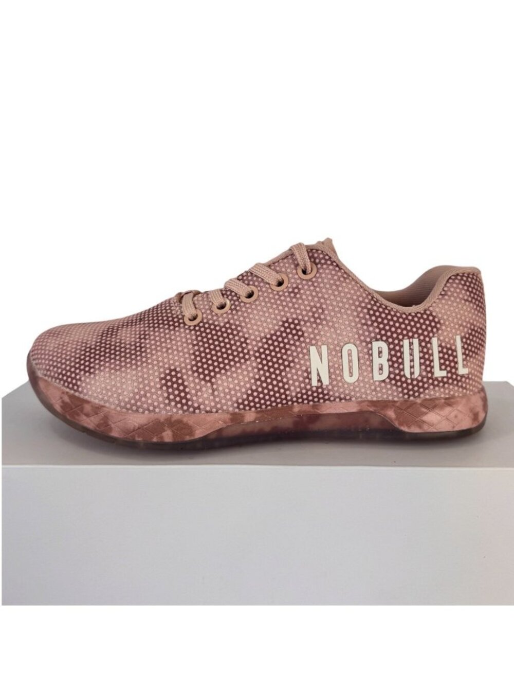 NOBULL Outwork Tie-Dye Trainers Super Fabric Dusty Rose Womens US Size 7